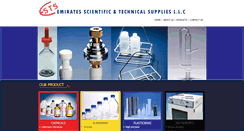 Desktop Screenshot of emiratescientific.com